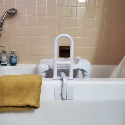 Adjustable Bathtub Safety Rail