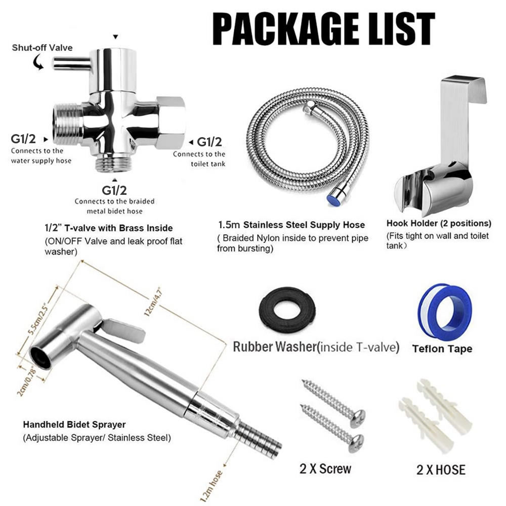 Hand Held Bidet Sprayer: image 5